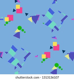 Abstract background - multicolored trend seamless pattern.