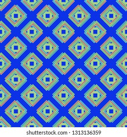 Abstract background - multicolored trend seamless pattern.