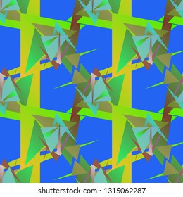 Abstract background - multicolored trend seamless pattern.