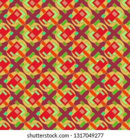 Abstract background - multicolored trend seamless pattern.