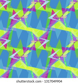 Abstract background - multicolored trend seamless pattern.