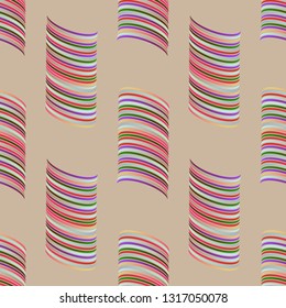 Abstract background - multicolored trend seamless pattern.