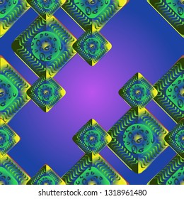 Abstract background - multicolored trend seamless pattern.