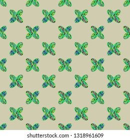 Abstract background - multicolored trend seamless pattern.