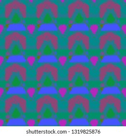 Abstract background - multicolored trend seamless pattern.