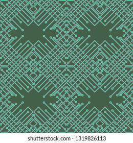 Abstract background - multicolored trend seamless pattern.
