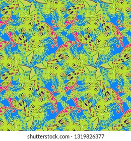 Abstract background - multicolored trend seamless pattern.
