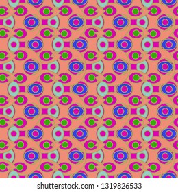 Abstract background - multicolored trend seamless pattern.