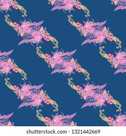 Abstract background - multicolored trend seamless pattern.