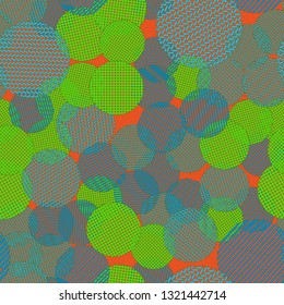 Abstract background - multicolored trend seamless pattern.