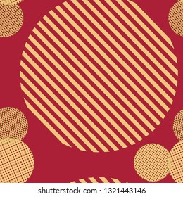 Abstract background - multicolored trend seamless pattern.