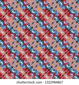 Abstract background - multicolored trend seamless pattern.