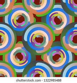 Abstract background - multicolored trend seamless pattern.