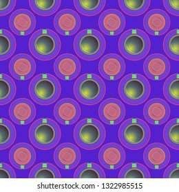 Abstract background - multicolored trend seamless pattern.