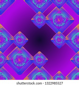 Abstract background - multicolored trend seamless pattern.