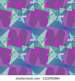 Abstract background - multicolored trend seamless pattern.