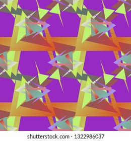 Abstract background - multicolored trend seamless pattern.