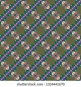 Abstract background - multicolored trend seamless pattern.