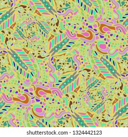 Abstract background - multicolored trend seamless pattern.