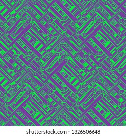 Abstract background - multicolored trend seamless pattern.