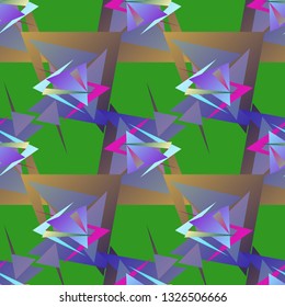 Abstract background - multicolored trend seamless pattern.