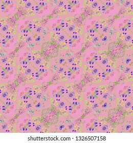 Abstract background - multicolored trend seamless pattern.