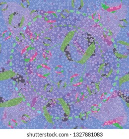Abstract background - multicolored trend seamless pattern.