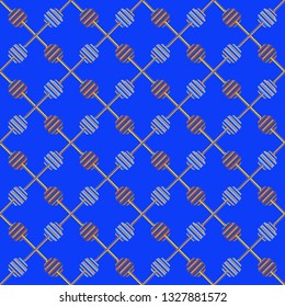 Abstract background - multicolored trend seamless pattern.