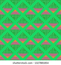 Abstract background - multicolored trend seamless pattern.