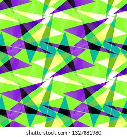Abstract background - multicolored trend seamless pattern.