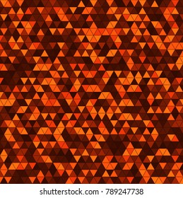 Abstract background with multicolored triangles. Vector illustration.
