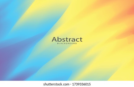 Abstract background of multicolored waves Modern design ideas