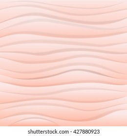 Abstract background with multilevel surfaces, light stripes wave simulation, material design