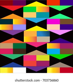 Abstract background multiple color bands.