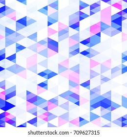 Abstract background with a multitude of triangles. Geometric pattern.