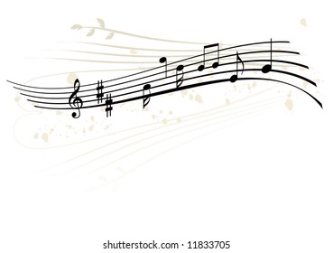 fundo abstrato, música