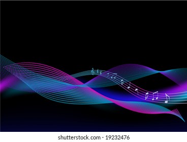 abstract background - music
