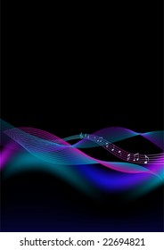 abstract background - music