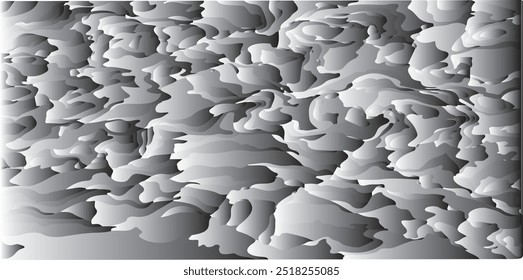 fondo abstracto. Textura gris misteriosa, patrón cósmico abstracto, ilustración de nebulosa oscura. fondo de conchas