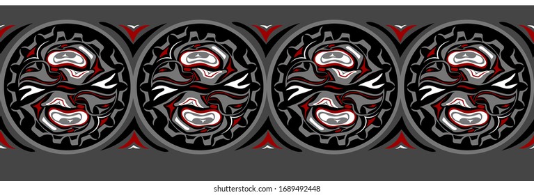 abstract background native north american