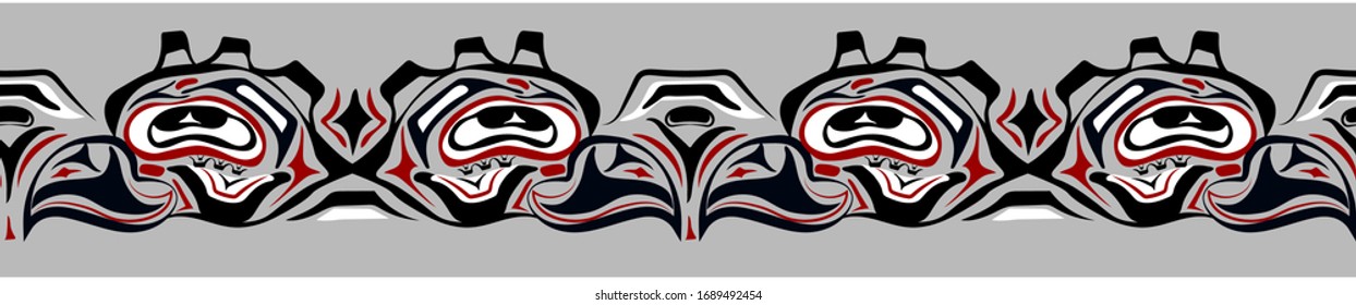 abstract background native north american