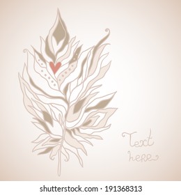 Abstract background. Nature theme. 