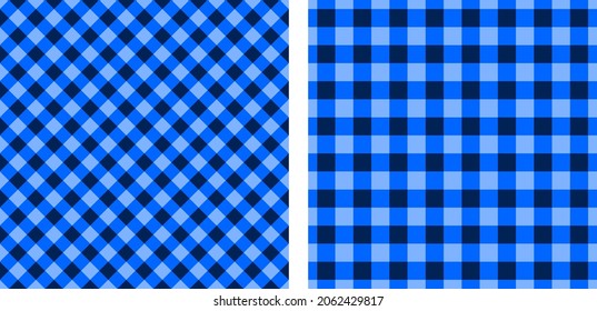 abstract background. navy blue checkers pattern, straight and oblique stripes. vector illustration. decoration, banner, dress, jersey, fashion, phone case, cloth table, napkin, wrapping paper and etc
