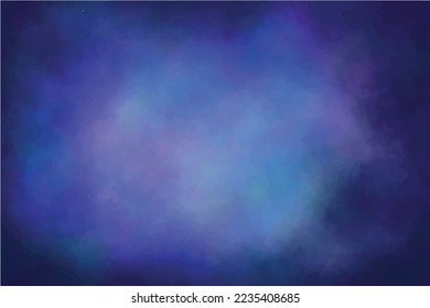 Abstract background nebula watercolor effect