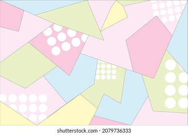 Abstract background for needlework or for gift wrapping