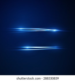 Abstrakter Hintergrund - Neonbanner hinter dunklem Design