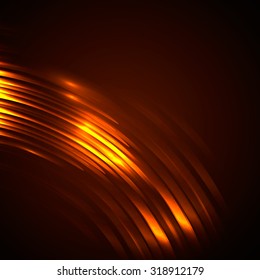Abstract Background neon behind Dark Design