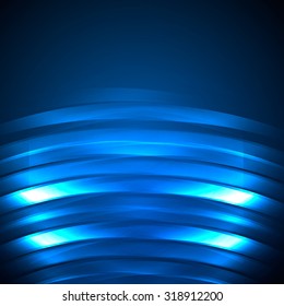 Abstract Background neon behind Dark Design