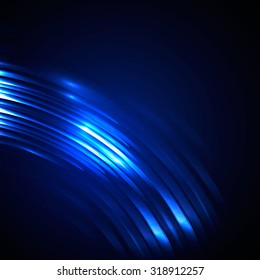 Abstract Background neon behind Dark Design