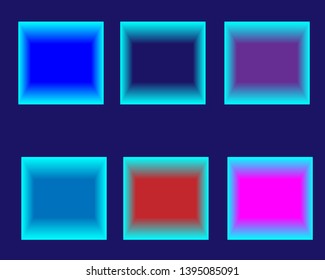 abstract background neon bright color squares Glowing futuristic lines in a dark space with a modern concept. Generics presentations. Vector layout EPS10. Advertising design of brochures, blurred